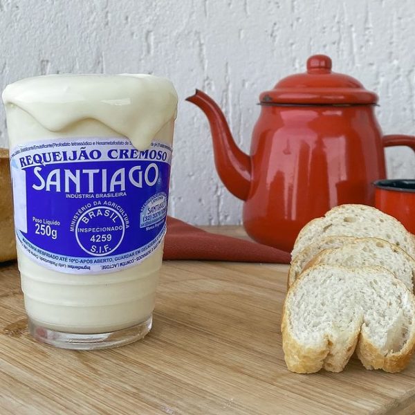 requeijao cremoso 250g laticinios santiago